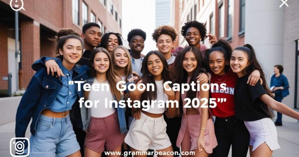 310+ Teen Goon Captions: Funny Social Media Captions