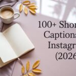 100+ short sad captions for Instagram(2026)