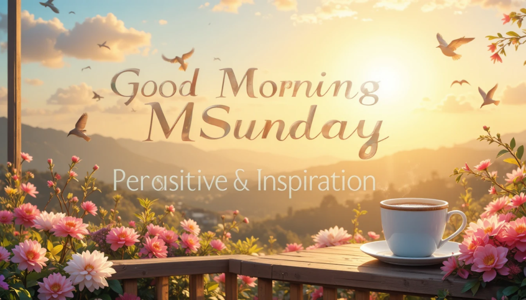 330+ Positive & Inspirational Good Morning Sunday Quotes
