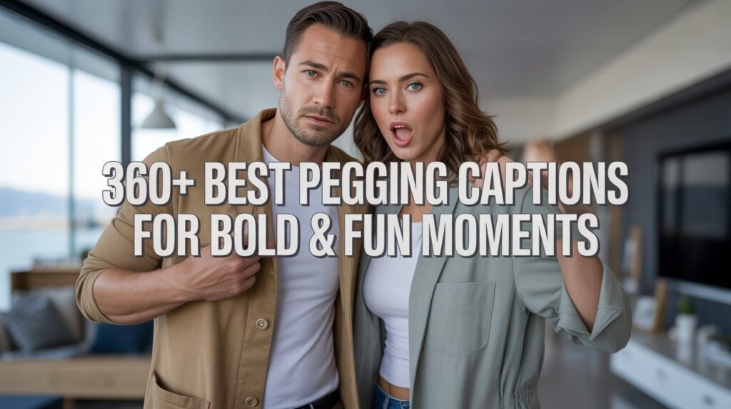 360+Best Pegging Captions for Bold & Fun Moments