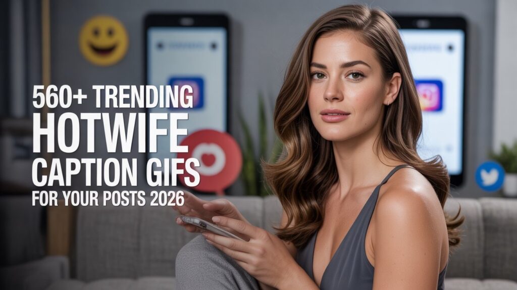 560+Trending Hotwife Caption GIFs for Your Posts 2026