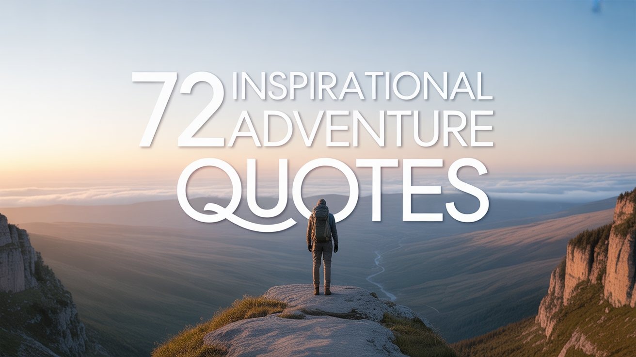 72 Inspirational Adventure Quotes