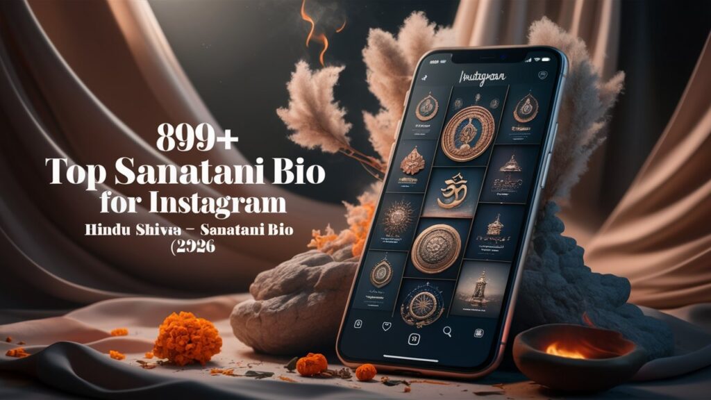 “899+ Top Sanatani Bio For Instagram | Hindu Sanatani Bio (2026)