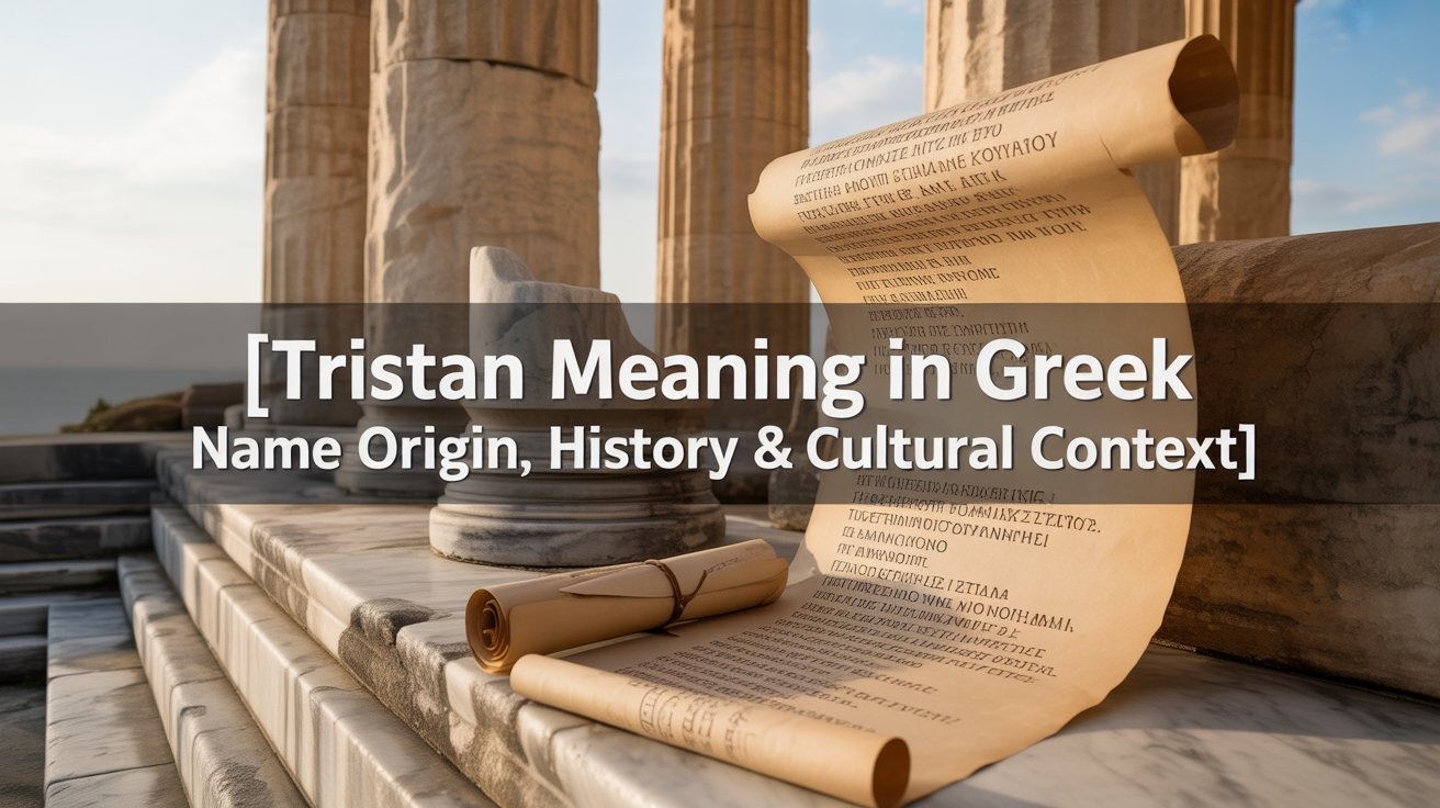 Tristan Meaning in Greek | Name Origin, History & Cultural Context