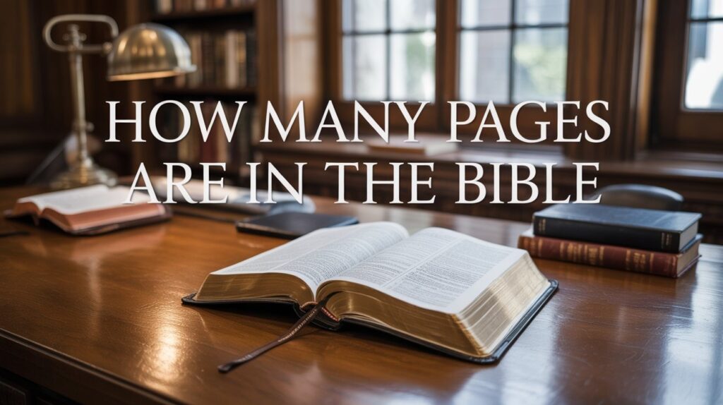 How Many Pages are in the Bible
