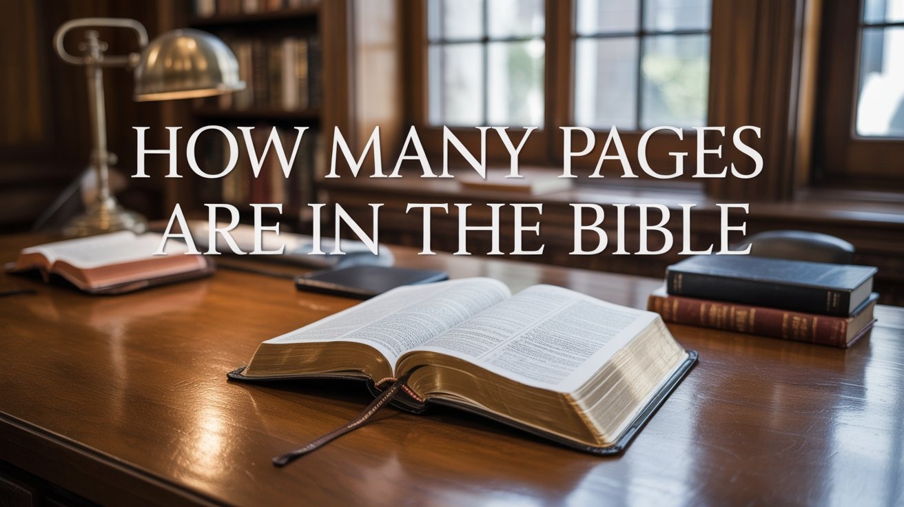 How Many Pages are in the Bible