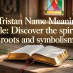 Tristan Name Meaning Bible: Discover the Spiritual Roots and Symbolism