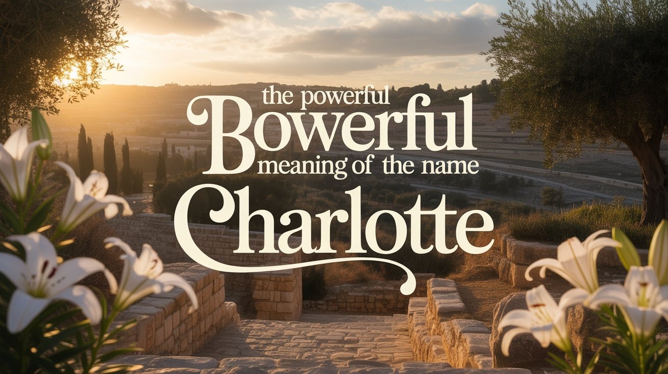The Powerful Biblical Meaning of the Name CHARLOTTE