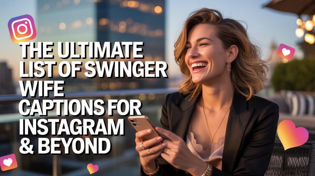 The Ultimate List of Swinger Wife Captions for Instagram & Beyond