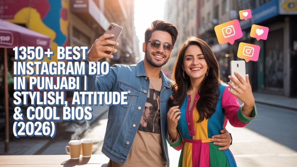 [1350+] Best Instagram bio in Punjabi | Stylish, Attitude & Cool Bios (2026)