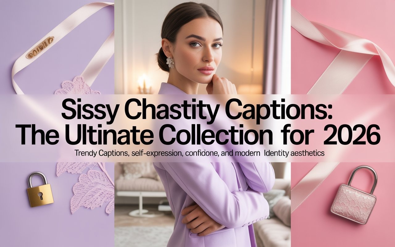 Sissy Chastity Captions: The Ultimate Collection for 2026