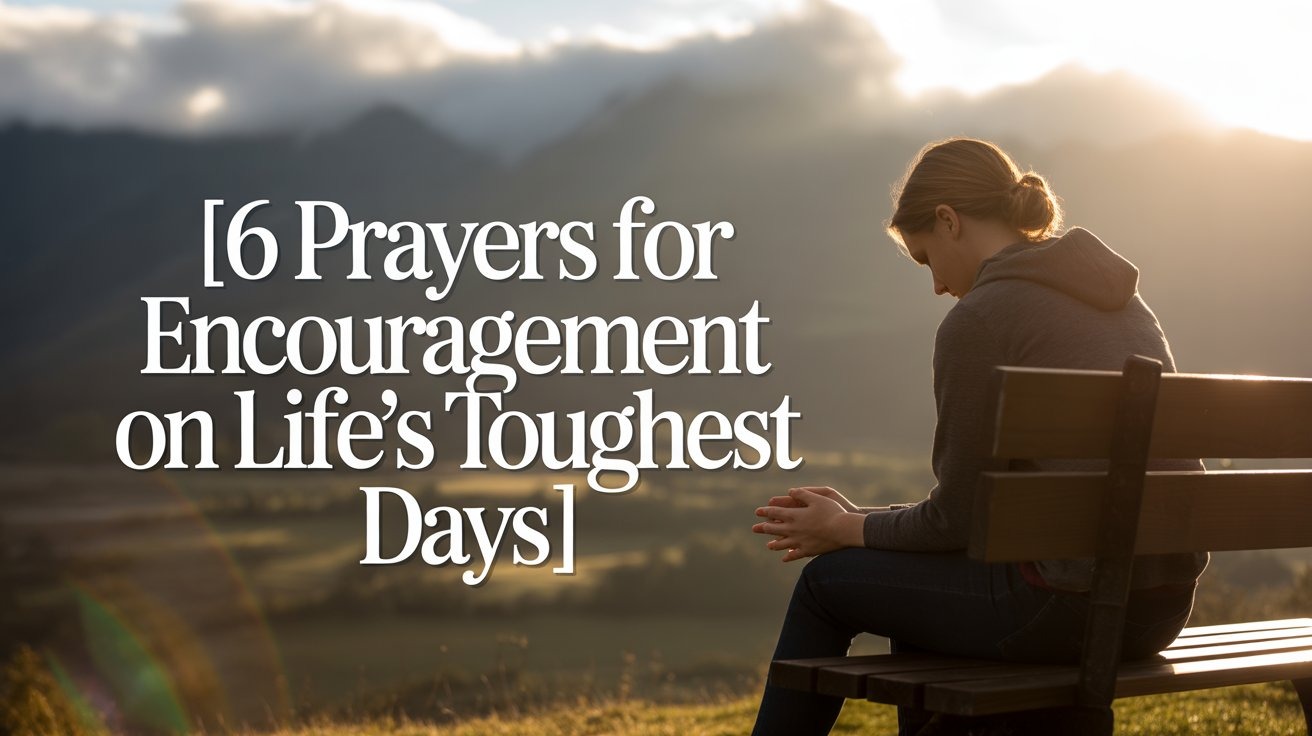 6 Prayers for Encouragement on Life’s Toughest Days