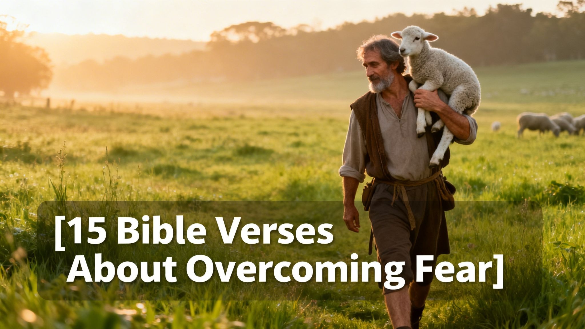 15 Bible Verses About Overcoming Fear