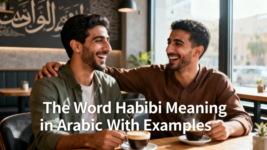 The Word Habibi Meaning in Arabic With Examples