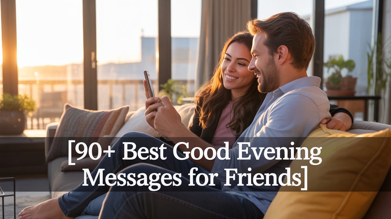 90+ Best Good Evening Messages for Friends