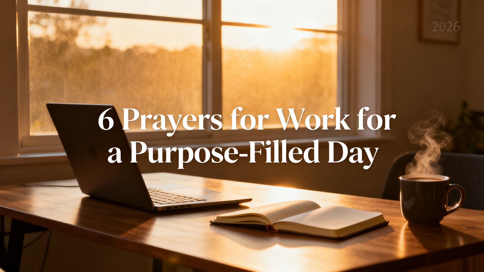 6 Prayers for Work for a Purpose-Filled Day