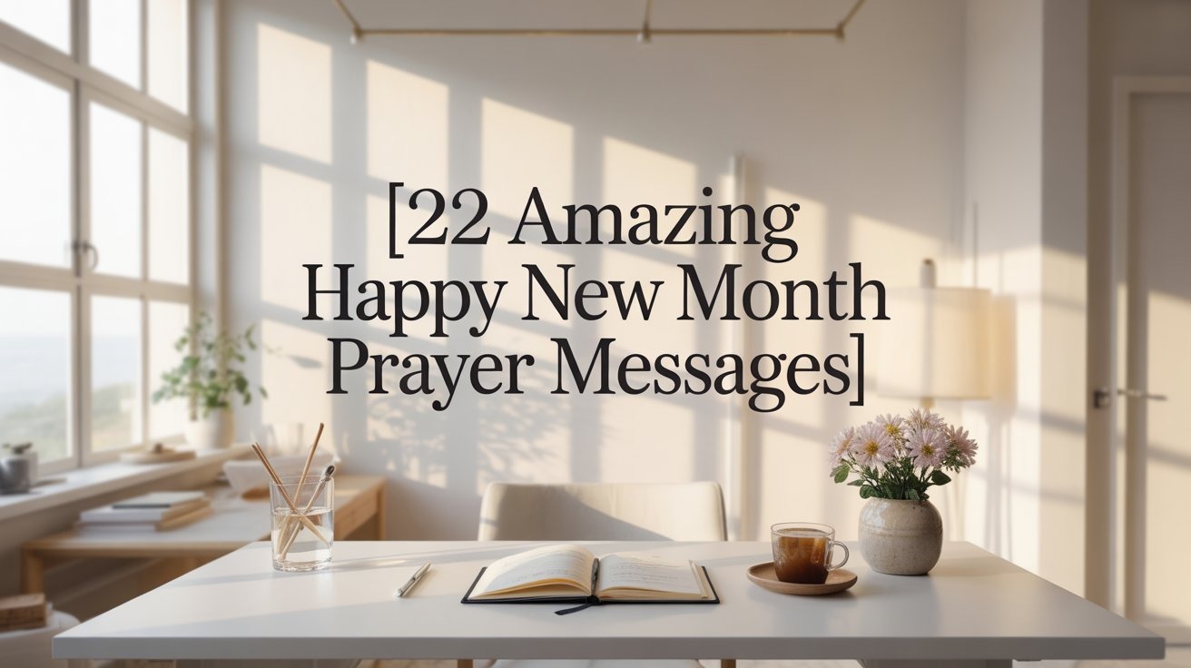22 Amazing Happy New Month Prayer Messages