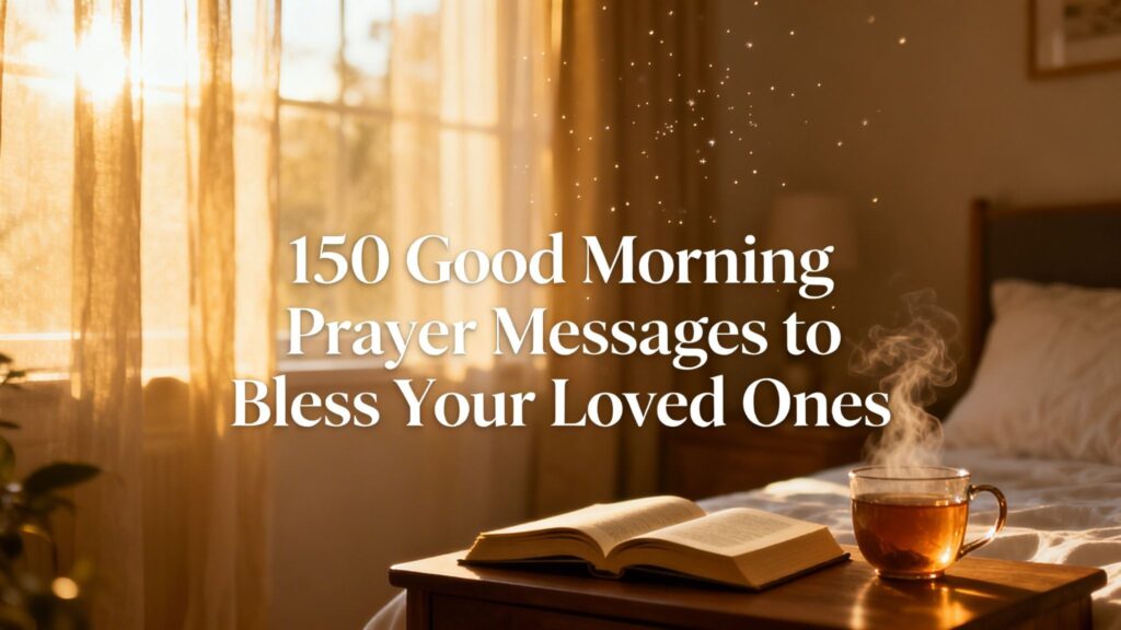 150 Good Morning Prayer Messages to Bless Your Loved Ones