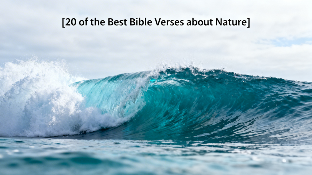 20 of the Best Bible Verses about Nature