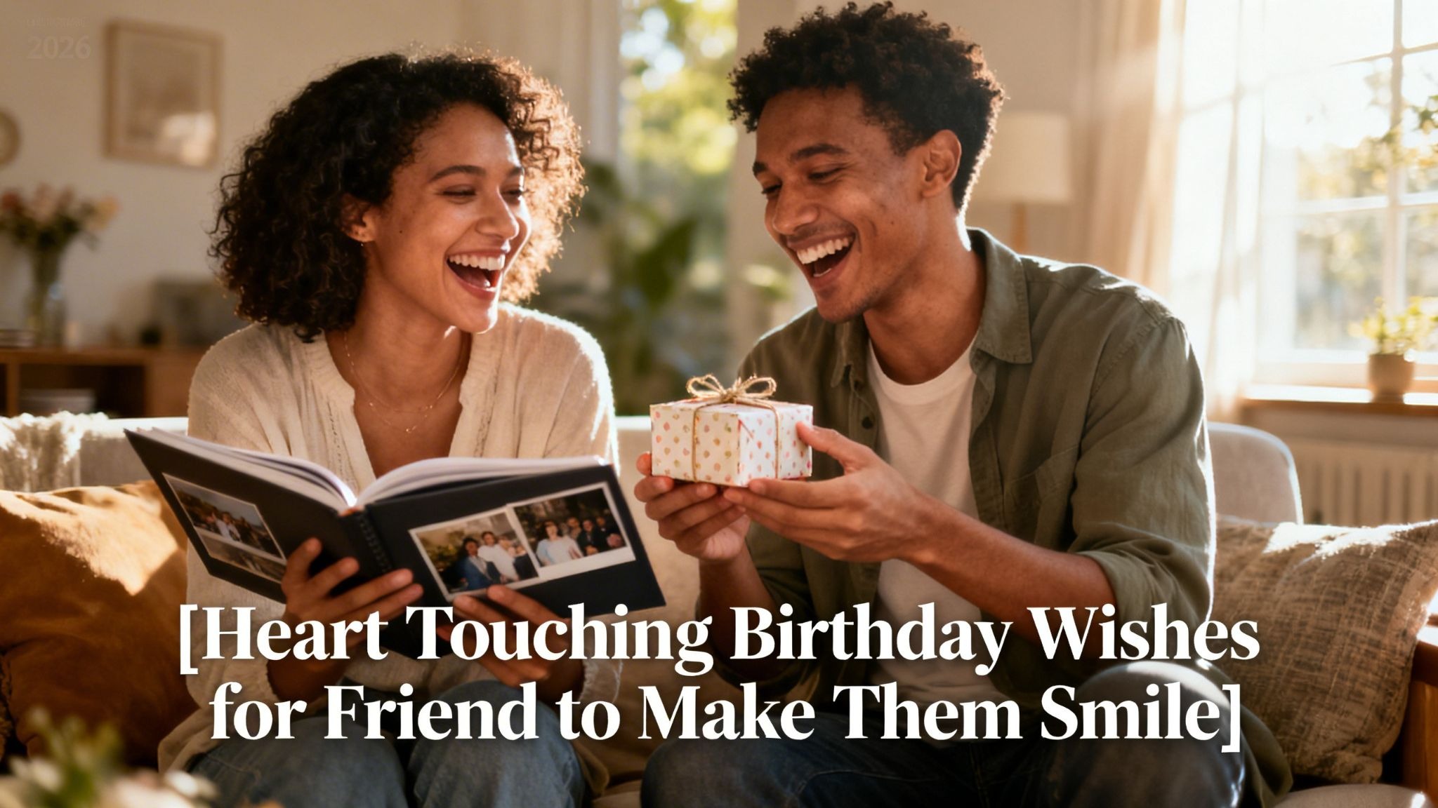 Heart Touching Birthday Wishes for Friend to Make Them Smile