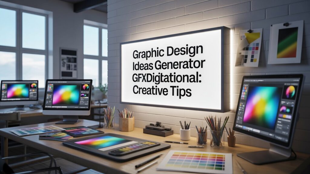 Graphic Design Ideas Generator GFXDigitational: Creative Tips