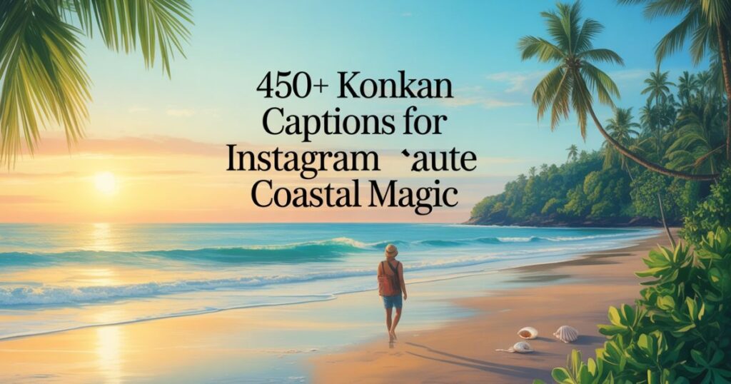 450+ Konkan Captions for Instagram That Capture Coastal Magic