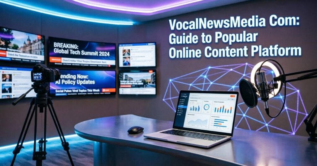 VocalNewsMedia Com: Guide to Popular Online Content Platform